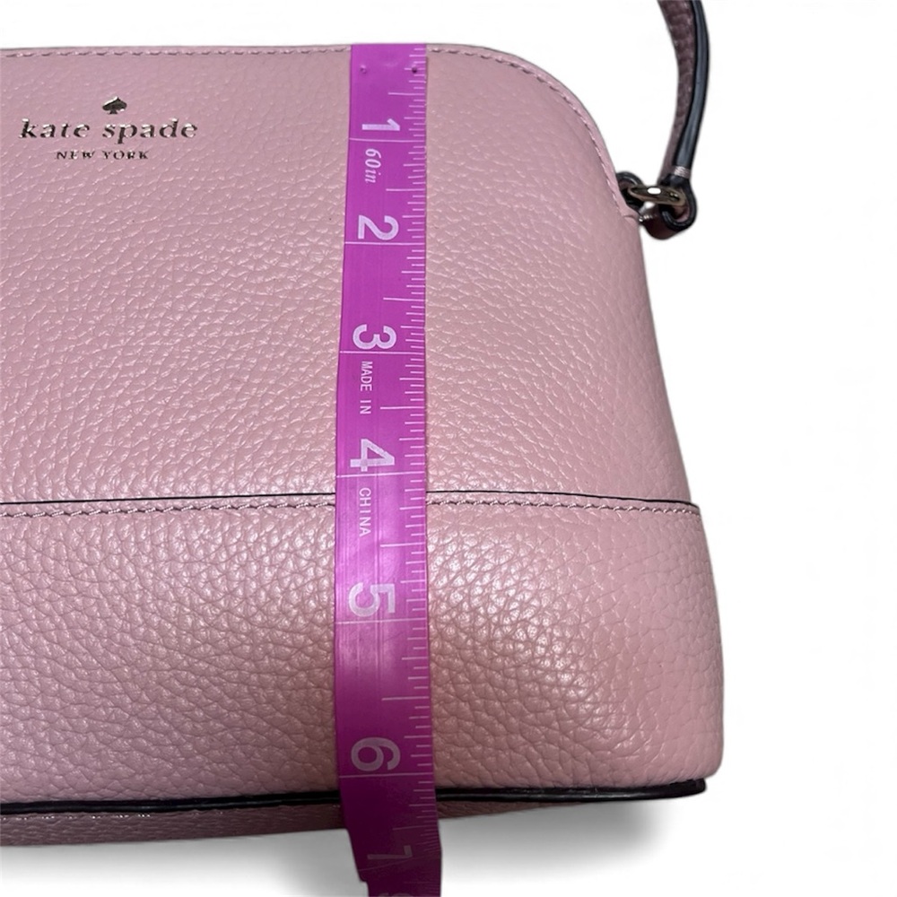 Kate Spade Hanna Crossbody Bag – Rosy Cheeks Pink Leather - Picture 3 of 8